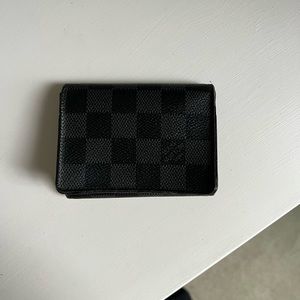 Luis Vuitton Damier graphite envelope wallet